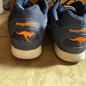 kangaROOS Men's Sneakers - Navy and Orange